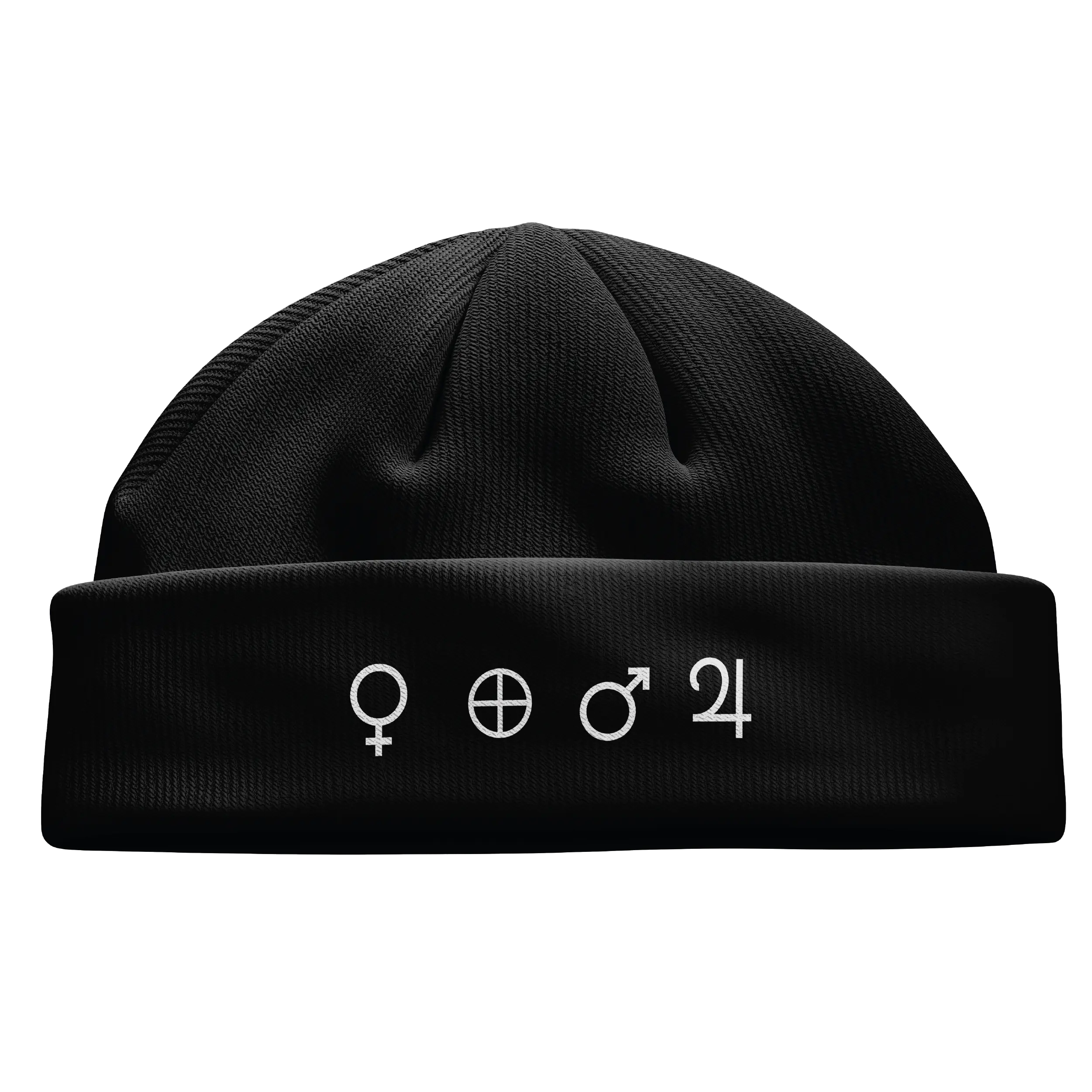 Planet Codes Beanie – Ørb-ï Black